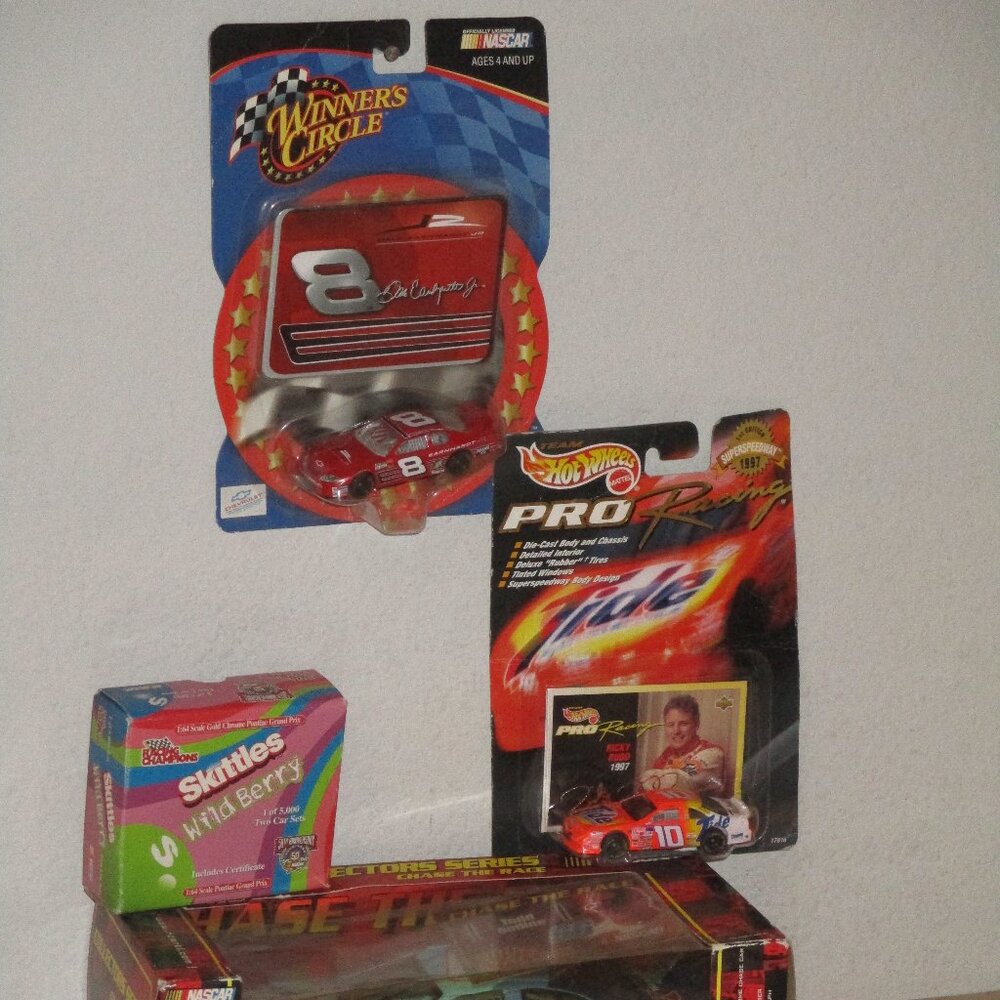Nascar Lot of 4 Todd Bodine Skittles Ricky Rudd Dale Earnhardt Jr Wholesale Lot